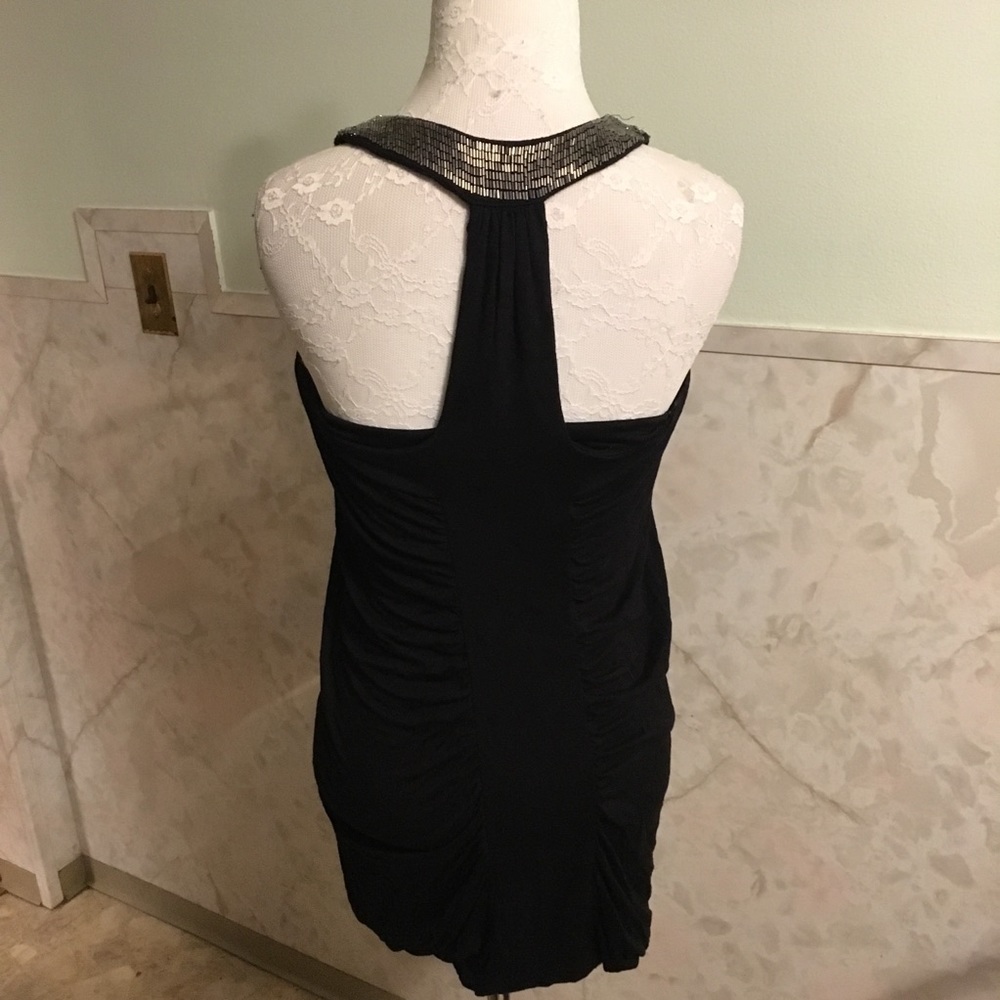 Guess Beaded Collared Bubble Tunic Top S ❤️ - Picture 4 of 5